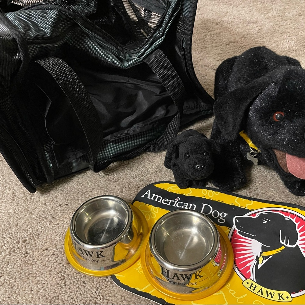 Hawk American Dog Travel Set
